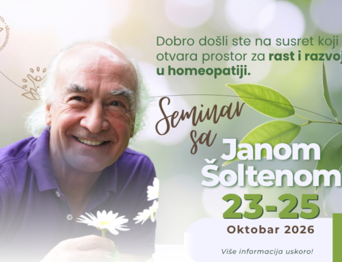 Seminar sa Janom Šoltenom – 23.-25. oktobar 2026.