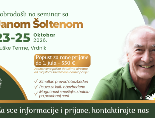Jedinstveno na našim prostorima – Seminar sa Janom Šoltenom