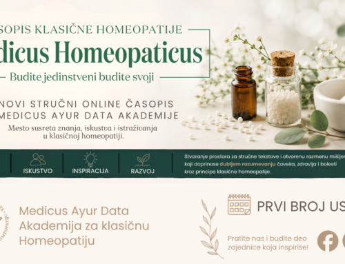 Medicus Homeopaticus | Novi stručni online časopis Akademije klasične homeopatije